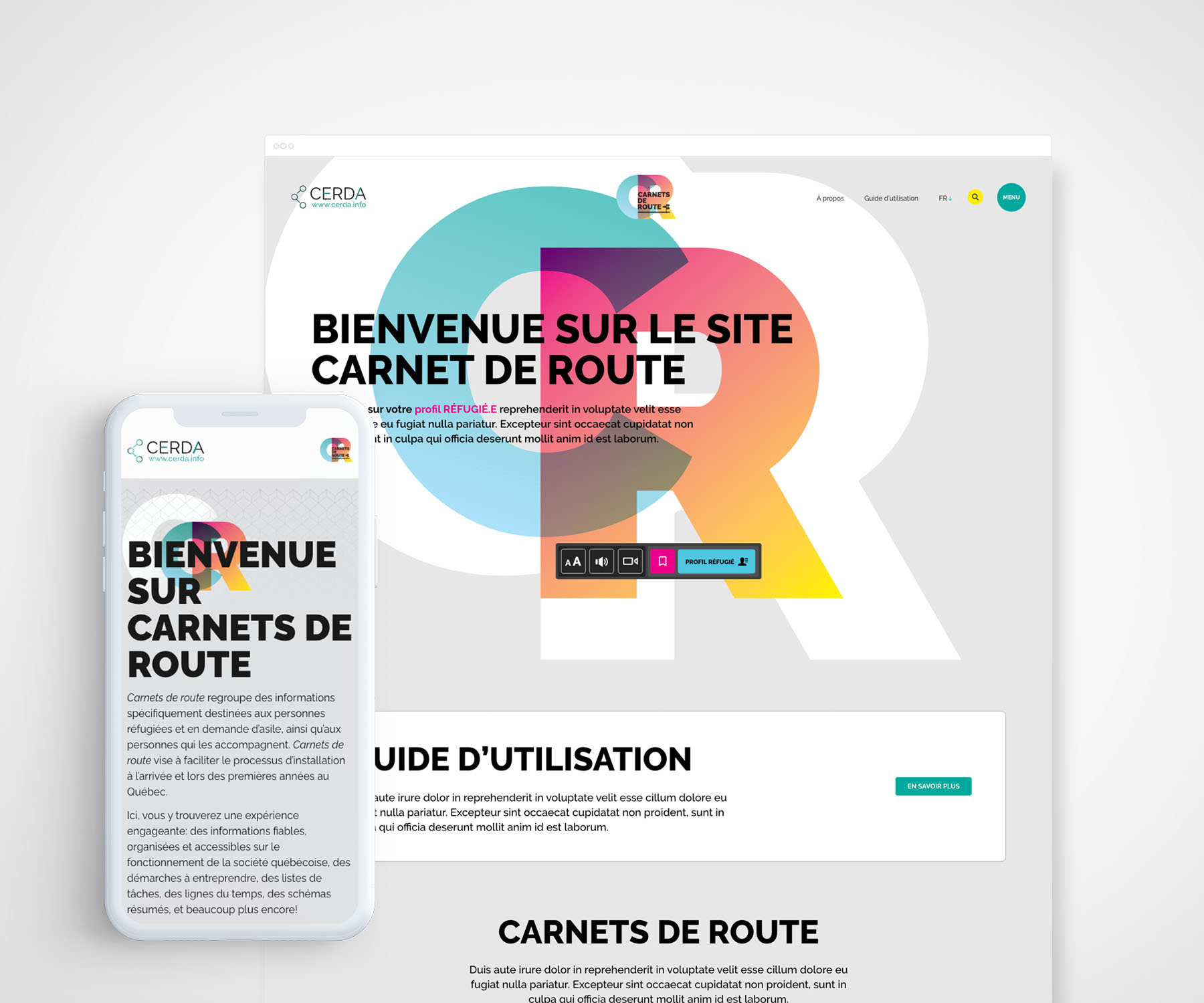 cerda realisations collectif web