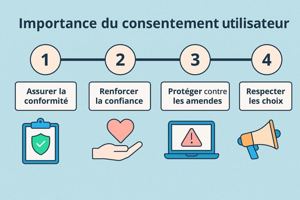 Importance du consentement utilisateur