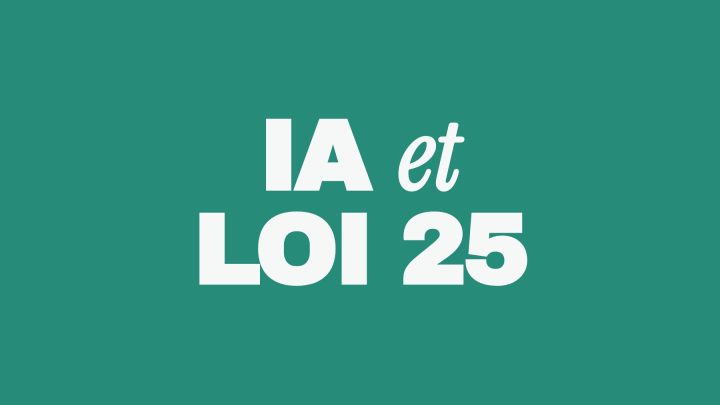 IA et loi 25
